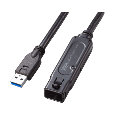 USB3.2アクティブリピーターケーブル (抜け止めロック機構付き) KB-USB-RLK310/315-サンワサプライ株式会社