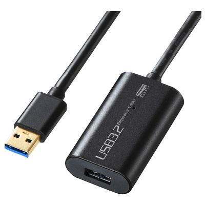 USB3.2アクティブリピーターケーブル5m KB-USB-R305/310-サンワサプライ株式会社