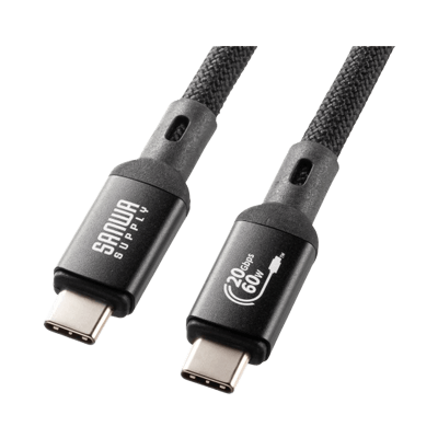 USB20Gbps Type-Cケーブル (PD60W・3m) KU-20GCCP6030-サンワサプライ株式会社