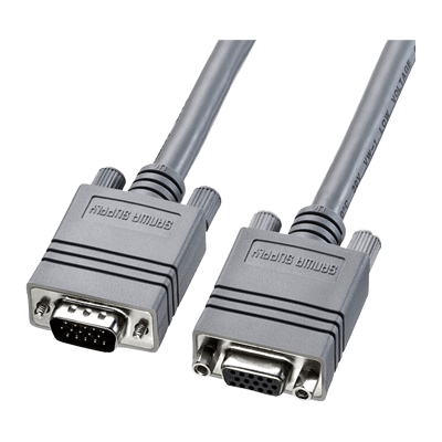 アナログRGBケーブル (VGAケーブル) ・アダプタ ディスプレイ延長ケーブル (複合同軸) KB-CHD◯FK2 シリーズ-サンワサプライ株式会社