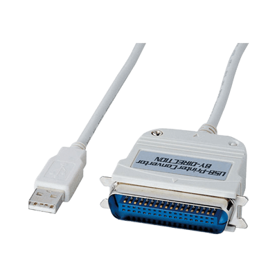 プリンタケーブル・アダプタ USBコンバータケーブル・変換アダプタ USB-CVPRN/5N-サンワサプライ株式会社