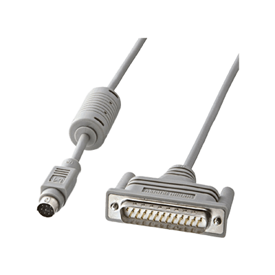 プリンタケーブル・アダプタ RS-232Cケーブル Macintosh対応 (シリアルポート用・2m) KRS-406M2K-サンワサプライ株式会社
