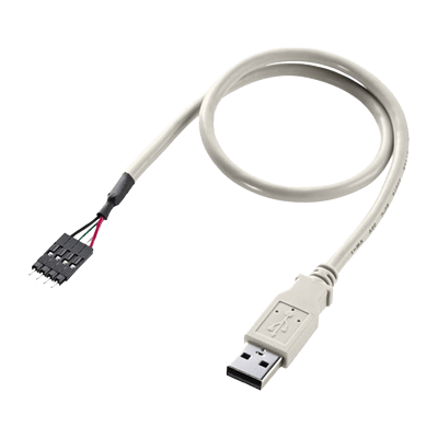 内蔵USBケーブル・VGA電源ケーブル USBケーブル TK-USB1N-サンワサプライ株式会社