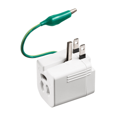 温度＆電流ヒューズ内蔵アダプタ TAP-AD16W-サンワサプライ株式会社