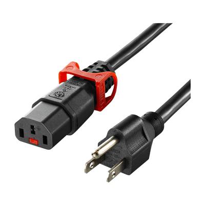 抜け防止ロック式電源コード ロックプラス APW15-515C13LP-10/20/30-サンワサプライ株式会社