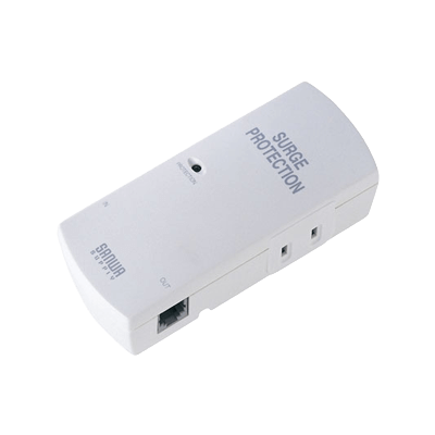 高性能雷ガードタップ (2P・2個口) TAP-SP310TEL-サンワサプライ株式会社