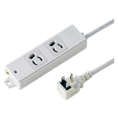 工事物件タップ (3P・2個口) TAP-K2L-1/3/5-サンワサプライ株式会社