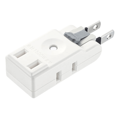 便利タップ 楽抜けマイクロタップ (2P・3個口) TAP-B57W-サンワサプライ株式会社