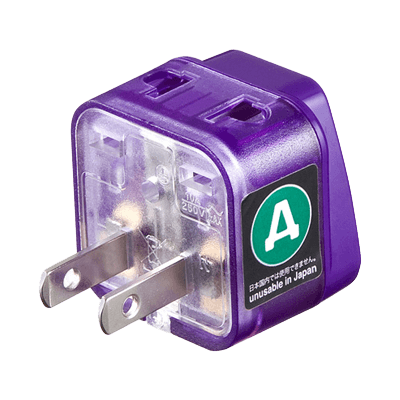 海外電源変換アダプタ エレプラグW (アメリカ) TR-ADシリーズ-サンワサプライ株式会社