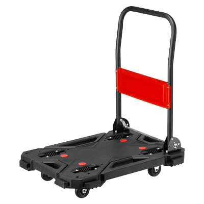 物流用品 取っ手付き台車 (大) CART-FA7HBK-サンワサプライ株式会社
