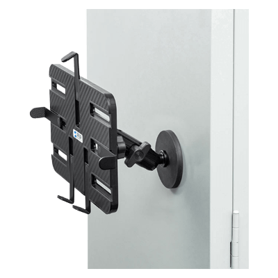 物流用品 マグネット取付け式タブレットホルダー (短アーム) VEH-TBMG1-サンワサプライ株式会社