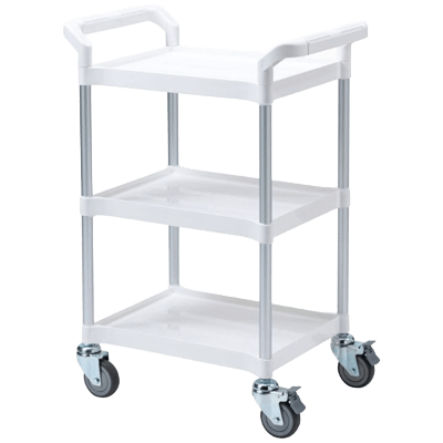 3段式カート (ホワイト) CART-FA3W-サンワサプライ株式会社