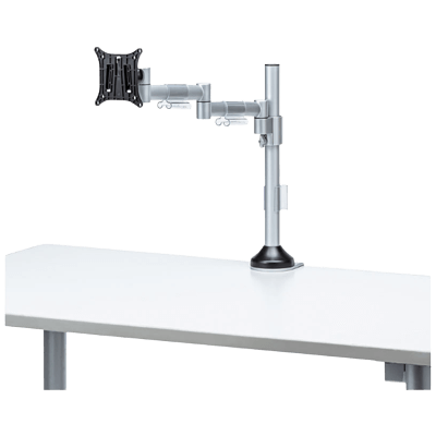 水平多関節液晶モニタアーム (H420 1面) デスク取り付けタイプ CR-LA1801-サンワサプライ株式会社