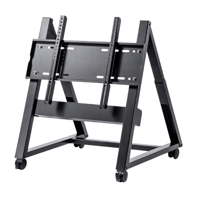 テレビスタンド・テレビ壁掛け金具 32～60型対応 ロータイプディスプレイスタンド CR-PL59BK-サンワサプライ株式会社