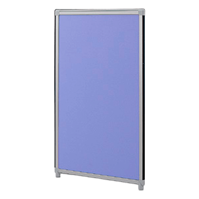 面ファスナー連結型 パーティション (W1,200×H1,300mm・ブルー) OG-132CG3006-サンワサプライ株式会社