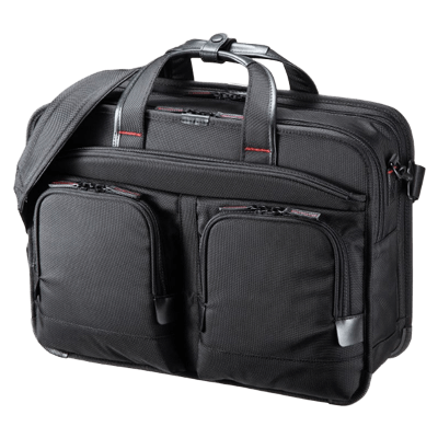 パソコンバッグ エグゼクティブビジネスバッグPRO (大型ダブル) BAG-EXE12N-サンワサプライ株式会社