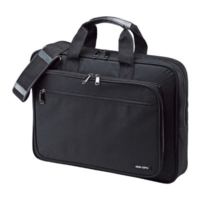 パソコンバッグ PCキャリングバッグ (15.6インチワイド・ブラック) BAG-U52BK3-サンワサプライ株式会社