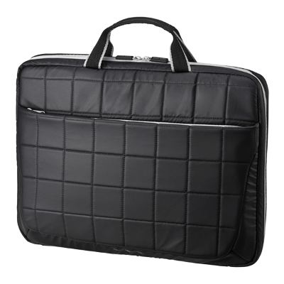 インナー・クッションケース 衝撃吸収PCケース (15.6インチワイド対応・ブラック) BAG-P20BK2-サンワサプライ株式会社
