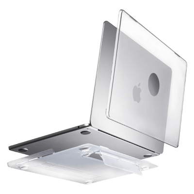 インナー・クッションケース MacBook Pro用ハードカバー (スタンド付き) IN-CMACP1401CL-サンワサプライ株式会社
