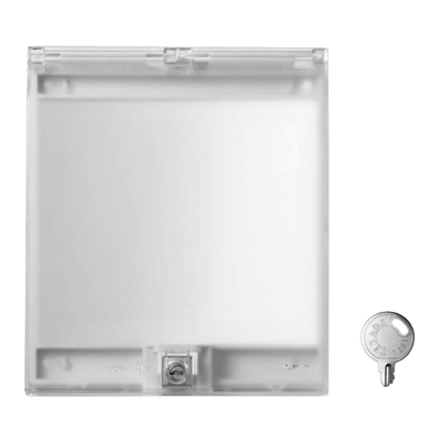 セキュリティ用品 透明コンセントカバー (鍵付き) TAP-KJCV3-サンワサプライ株式会社