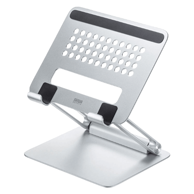 タブレット用アルミスタンド (角度・高さ調整タイプ) PDA-STN49S-サンワサプライ株式会社