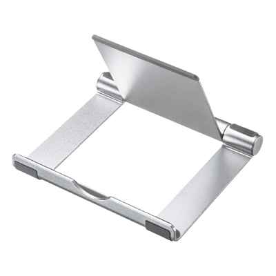 タブレット用アルミスタンド (シルバー) PDA-STN35S-サンワサプライ株式会社