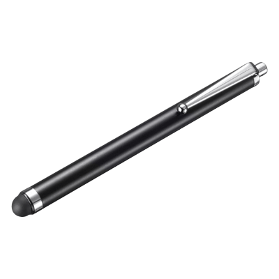 シリコンゴムタッチペン (ブラック) PDA-PENGIGA-サンワサプライ株式会社