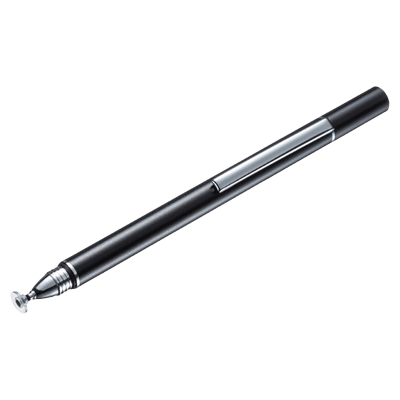 ディスクタイプタッチペン (ブラック) PDA-PEN49BK-サンワサプライ株式会社