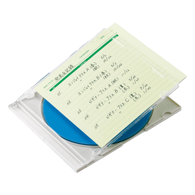 手書きラベル 手書き用インデックスカード (カラータイプ・グリーン) JP-IND6G-サンワサプライ株式会社