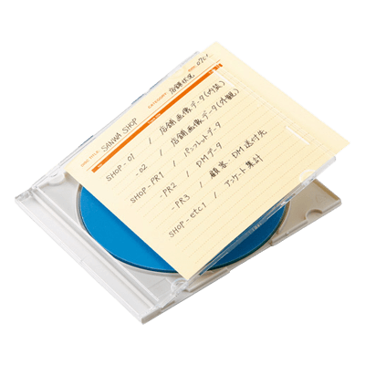 手書きラベル 手書き用インデックスカード (カラータイプ・イエロー) JP-IND6Y-サンワサプライ株式会社