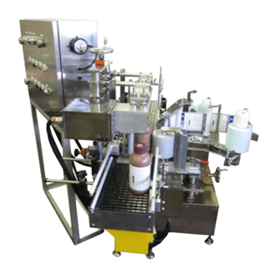 活線浄油機 ラベラー・ラベリングマシン 円筒･角容器兼用ラベラー (防爆)-株式会社三美テックス