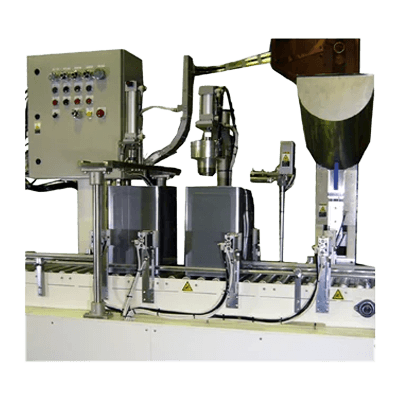 活線浄油機 液体用自動充填機 18L角缶 自動充填 蓋締機-株式会社三美テックス