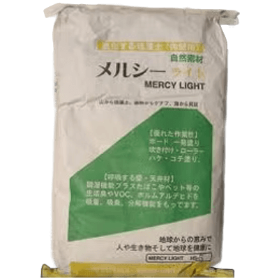 塗り壁材 珪藻土 メルシーライト-有限会社永井材木店