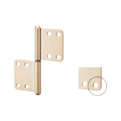 ラウンド丁番 (両面皿) 6φ芯-株式会社 MARUKI HARDWARE CORPORATION