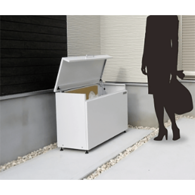 ゴミ収集庫 クリーンストッカー CKH1004W-株式会社NITTOSEKKO