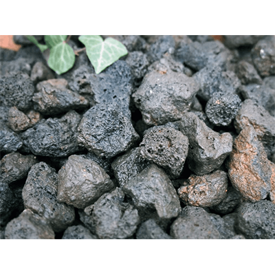 火山砂利 (黒)-株式会社NITTOSEKKO