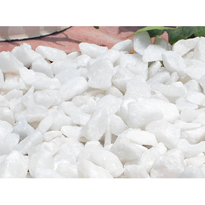 砂利 ホワイトパールロック-株式会社NITTOSEKKO