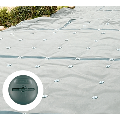 GAWシリーズの固定部材 防草シート用の固定部材 GAロゴワッシャー-株式会社NITTOSEKKO