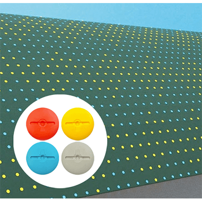 GAWシリーズの固定部材 防草シート用の固定部材 GAWドーム型カラーワッシャー-株式会社NITTOSEKKO