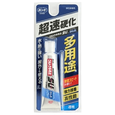 コニシ ボンド ウルトラ多用途SU プレミアムクイック クリヤー 25ml #05802-ながしまや株式会社