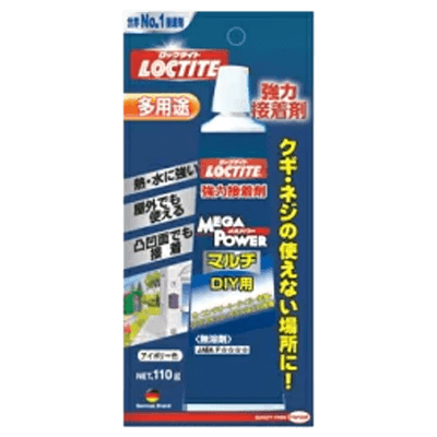 ヘンケルジャパン (ロックタイト LOCTITE) メガパワーマルチ110 110g DMM-110-ながしまや株式会社
