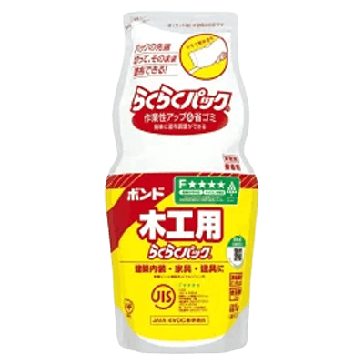 コニシ ボンド 木工用 らくらくパック 1kg (ポリ袋) #40168-ながしまや株式会社