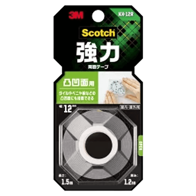 3M (スリーエム) スコッチ 強力両面テープ 凸凹面用 KH-12R-ながしまや株式会社