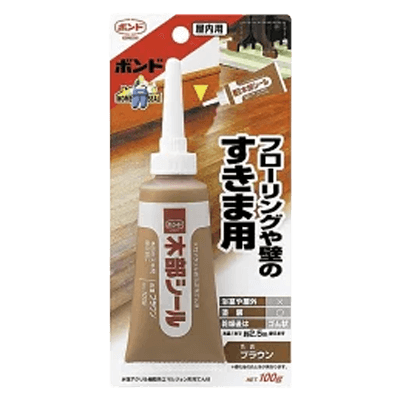 コニシ ボンド 木部シール 100g ブラウン #50424-ながしまや株式会社
