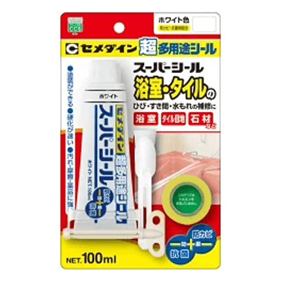 セメダイン スーパーシール ホワイト 100ml SX-006-ながしまや株式会社