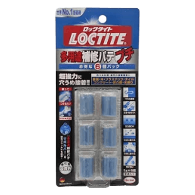 ヘンケルジャパン (ロックタイト LOCTITE) 多用途補修パテ プチ 5g×6 DEP-030-ながしまや株式会社