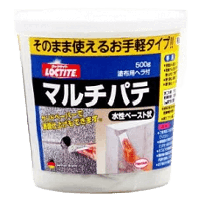 ヘンケルジャパン (ロックタイト LOCTITE) マルチパテ (灰色) 500g DHM-500-ながしまや株式会社