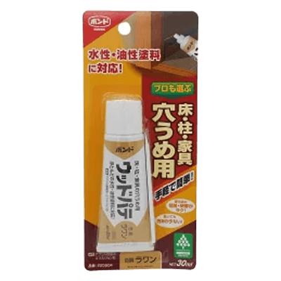 コニシ ボンド ウッドパテ ラワン 30ml #25904-ながしまや株式会社