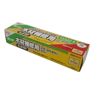 コニシ ボンド ウッドパテ タモ白 120ml #25621-ながしまや株式会社