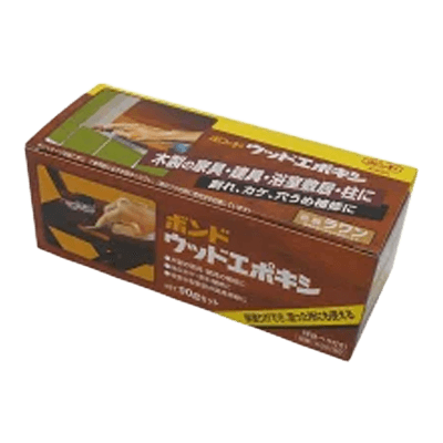 コニシ ボンド ウッドエポキシ ラワン 90gセット #26156-ながしまや株式会社
